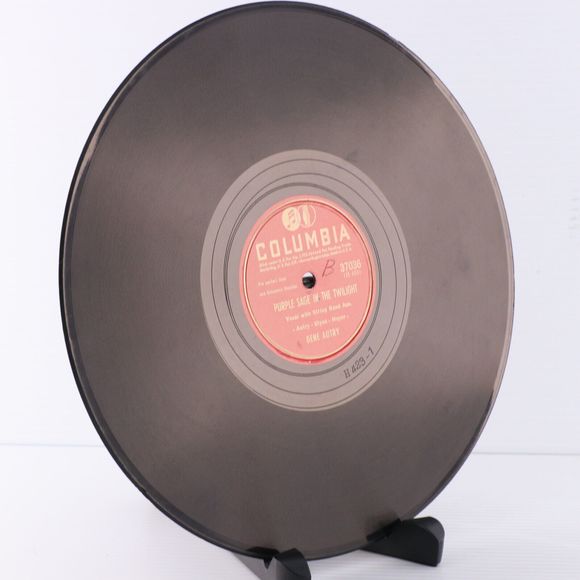 Gene Autry If You Only Believed In Me / Purple Sage 1946 10" 78 rpm Record 37036 - Picture 11 of 16